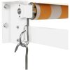 Markis infällbar gul och vit tyg&aluminium vidaXL 3 x 2.5 m – miniatyr 7