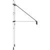 Markis manuellt infällbar 100 cm antracit vidaXL – miniatyr 4