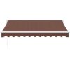 Markis manuellt infällbar 500x300 cm brun vidaXL 300 x 250 cm – miniatyr 3