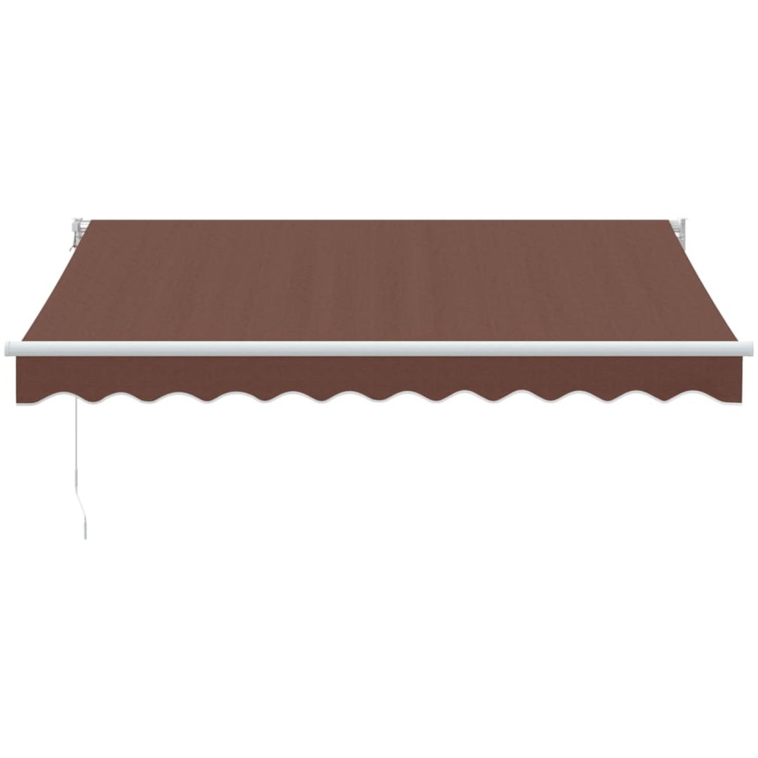 Markis manuellt infällbar 500x300 cm brun vidaXL 300 x 250 cm – bild 3
