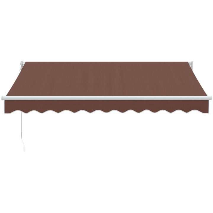 Markis manuellt infällbar 500x300 cm brun vidaXL 300 x 250 cm – bild 3