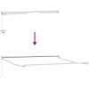 Markis manuellt infällbar 500x300 cm brun vidaXL 300 x 250 cm – miniatyr 8