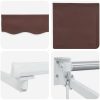 Markis manuellt infällbar 500x300 cm brun vidaXL 300 x 250 cm – miniatyr 9