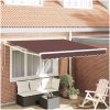 Markis manuellt infällbar 500x300 cm brun vidaXL 300 x 250 cm – miniatyr 1