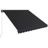 Markis manuellt infällbar antracit vidaXL 300 x 250 cm – miniatyr 2
