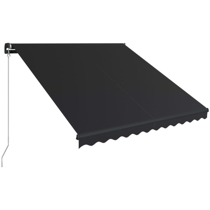 Markis manuellt infällbar antracit vidaXL 300 x 250 cm – bild 2