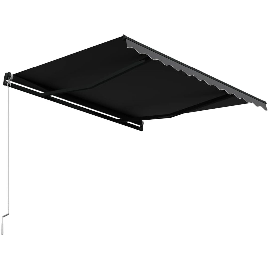 Markis manuellt infällbar antracit vidaXL 300 x 250 cm – bild 4