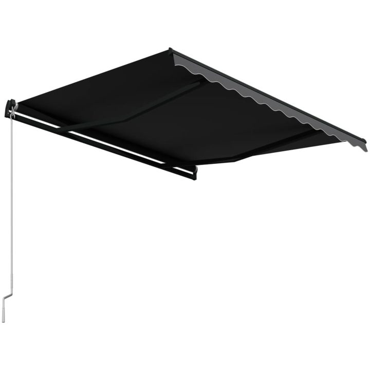 Markis manuellt infällbar antracit vidaXL 300 x 250 cm – bild 4