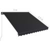 Markis manuellt infällbar antracit vidaXL 300 x 250 cm – miniatyr 8