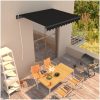 Markis manuellt infällbar antracit vidaXL 300 x 250 cm – miniatyr 1
