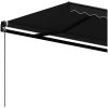 Markis manuellt infällbar antracit vidaXL 400 x 350 cm – miniatyr 5