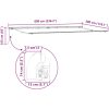 Markis manuellt infällbar antracit&vit 600x300 cm vidaXL – miniatyr 11