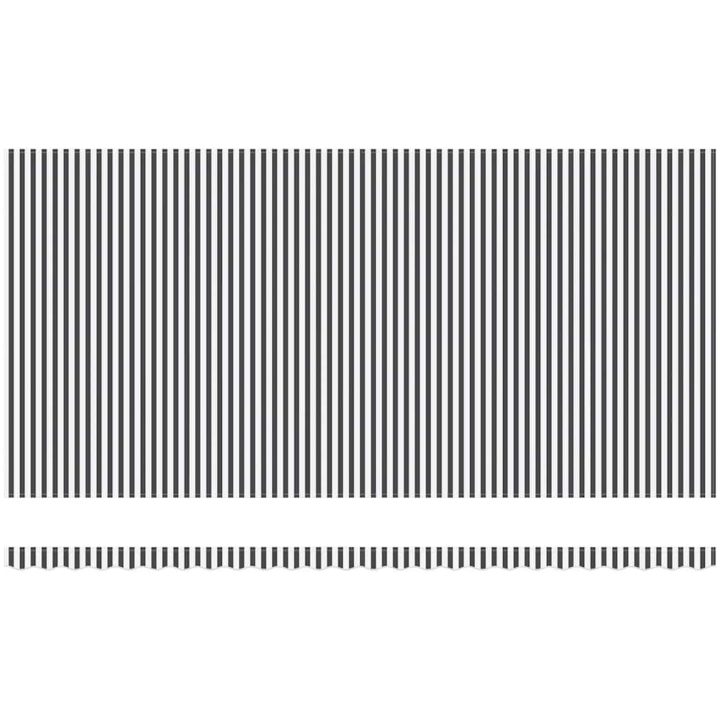 Markis manuellt infällbar antracit&vit 600x300 cm vidaXL – bild 6