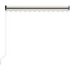 Markis manuellt infällbar gräddvit vidaXL 300 x 250 cm – miniatyr 4
