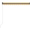 Markis manuellt infällbar gul och vit vidaXL 300 x 250 cm – miniatyr 4
