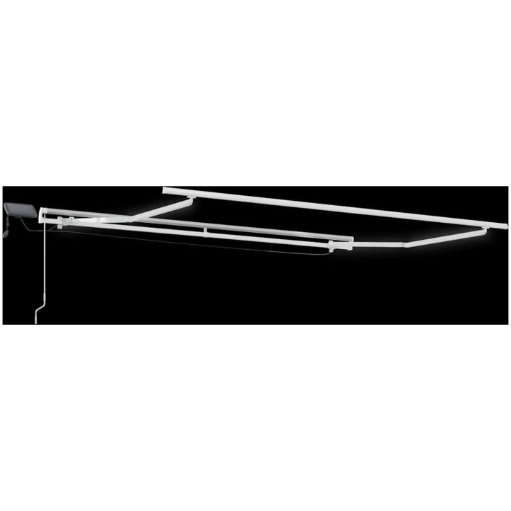 Markis manuellt infällbar med LED vinröd vidaXL 300 x 250 cm – bild 9