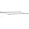 Markis manuellt infällbar med LEDs antracit&vit vidaXL 500 x 300 cm – miniatyr 7