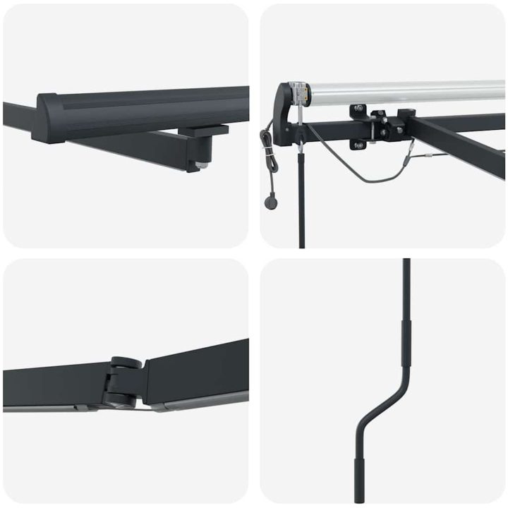 Markis med Antracit etall vidaXL 3 x 2,5 m – bild 9