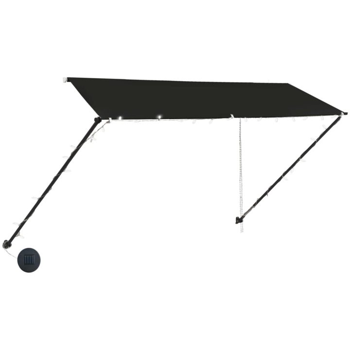Markis med LED antracit vidaXL 300 x 150 cm – bild 3