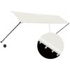 Markis med LED gräddvit vidaXL 350 x 150 cm – miniatyr 2