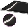 Markis med LED manuellt infällbar antracit vidaXL 600 x 300 cm – miniatyr 7