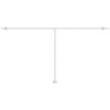 Markis med LED manuellt infällbar gul och vit vidaXL 600 x 300 cm – miniatyr 9