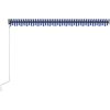 Markis med vindsensor & LED blå och vit vidaXL 300 x 250 cm – miniatyr 5