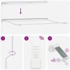 Markis med Vit etall vidaXL 4 x 3 m – miniatyr 8