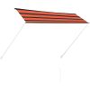 Markis orange och brun vidaXL 300 x 150 cm – miniatyr 2
