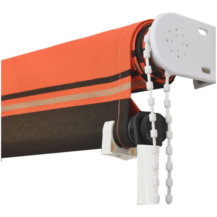 Markis orange och brun vidaXL 300 x 150 cm – bild 5