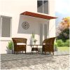 Markis orange och brun vidaXL 300 x 150 cm – miniatyr 1