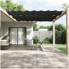 Markis vertikal antracit oxfordtyg vidaXL 140 x 420 cm – miniatyr 1