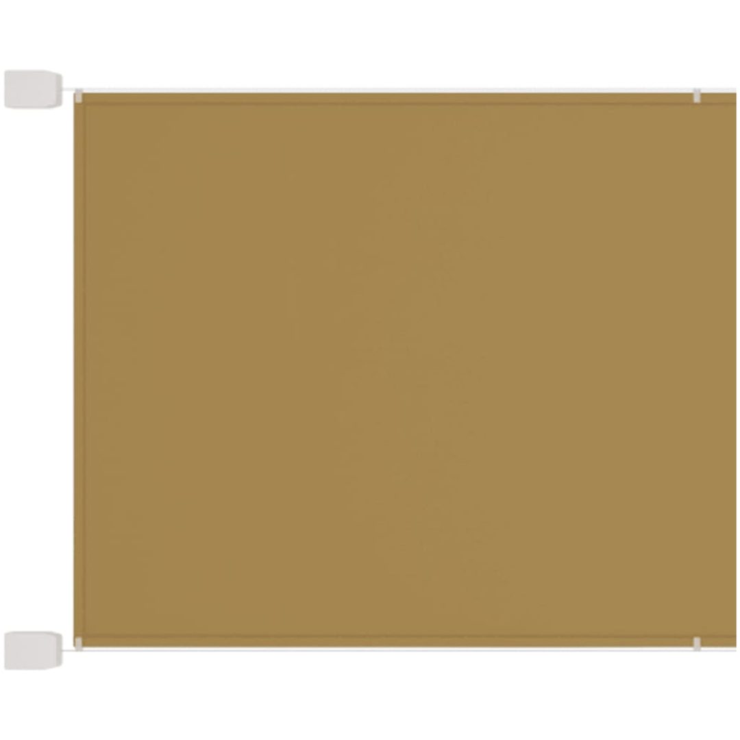 Markis vertikal beige oxfordtyg vidaXL 60 x 1200 cm – bild 2