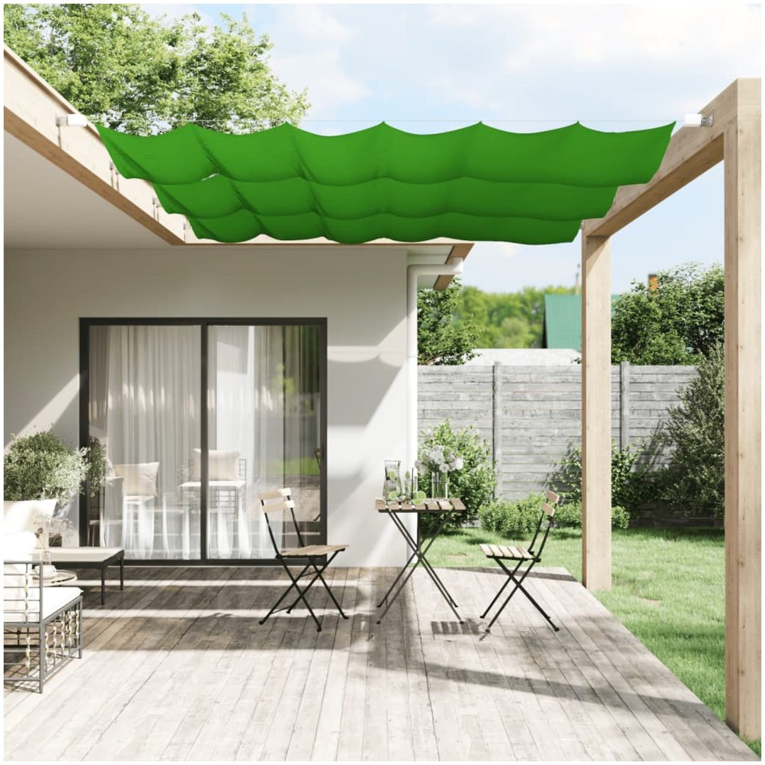 Markis vertikal ljusgrön oxfordtyg vidaXL 60 x 270 cm