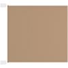Markis vertikal taupe oxfordtyg vidaXL 60 x 1200 cm – miniatyr 2