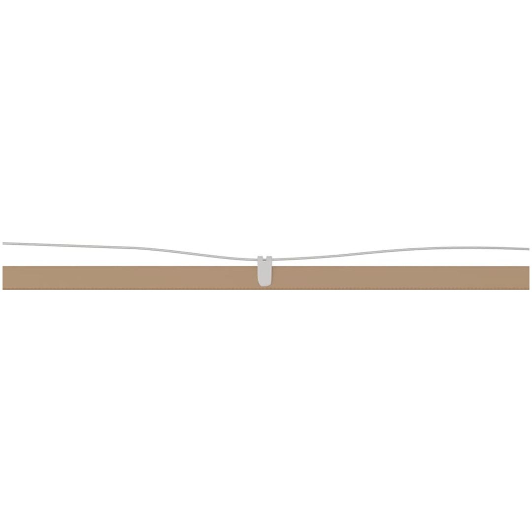 Markis vertikal taupe oxfordtyg vidaXL 60 x 1200 cm – bild 3