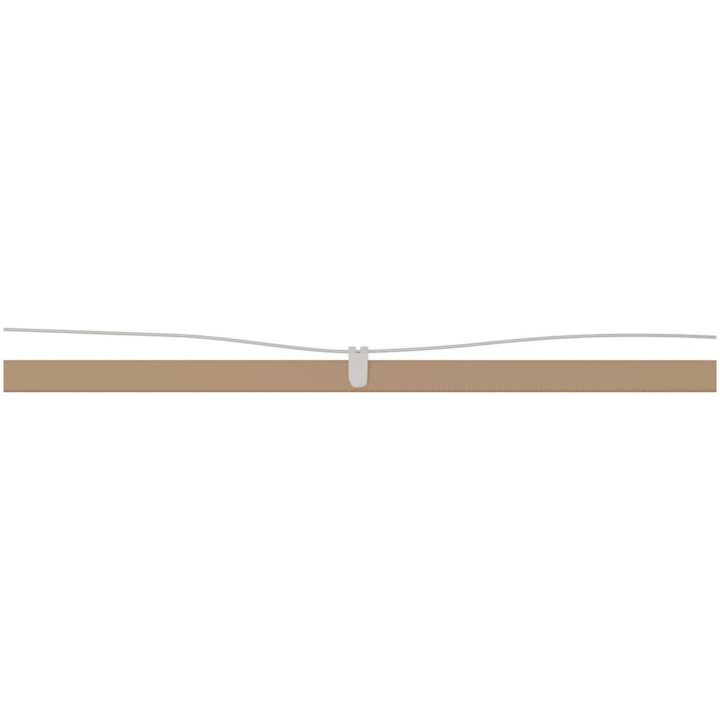 Markis vertikal taupe oxfordtyg vidaXL 60 x 1200 cm – bild 3