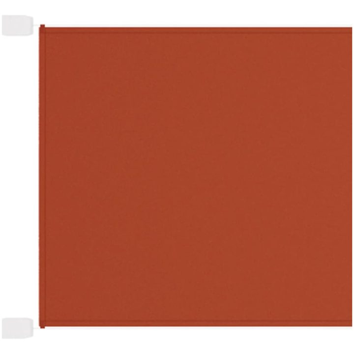 Markis vertikal terrakotta oxfordtyg vidaXL 100 x 800 cm – bild 2