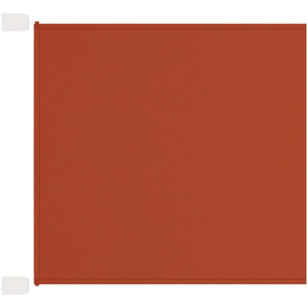 Markis vertikal terrakotta oxfordtyg vidaXL 140 x 360 cm – bild 2