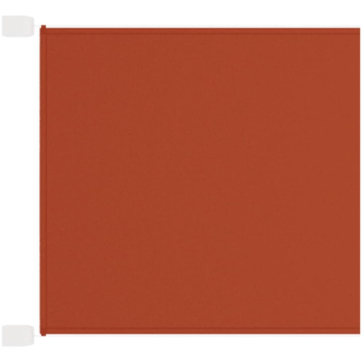 Markis vertikal terrakotta oxfordtyg vidaXL 140 x 360 cm – bild 2