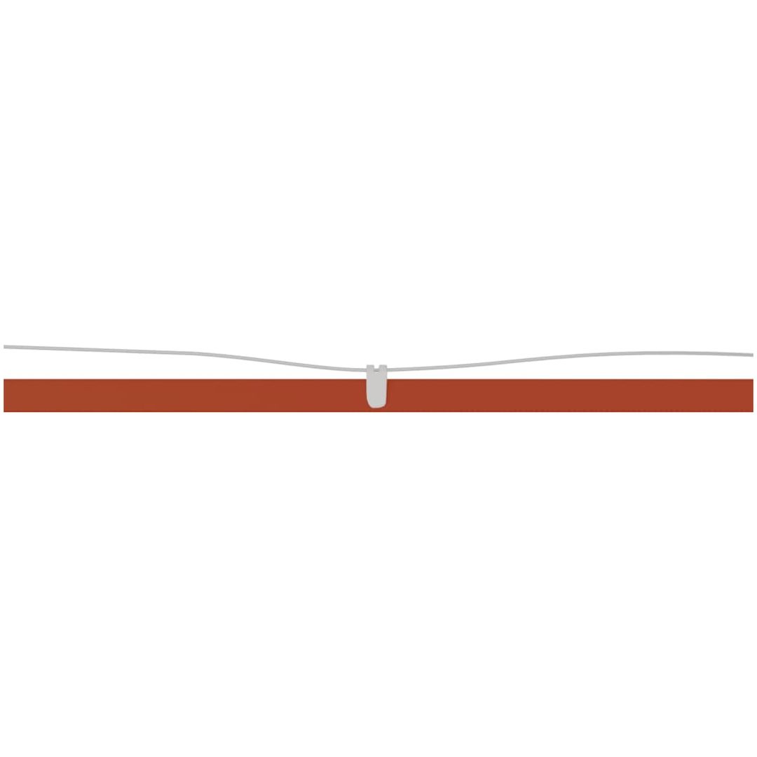 Markis vertikal terrakotta oxfordtyg vidaXL 140 x 360 cm – bild 3