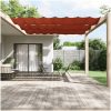 Markis vertikal terrakotta oxfordtyg vidaXL 140 x 360 cm – miniatyr 1