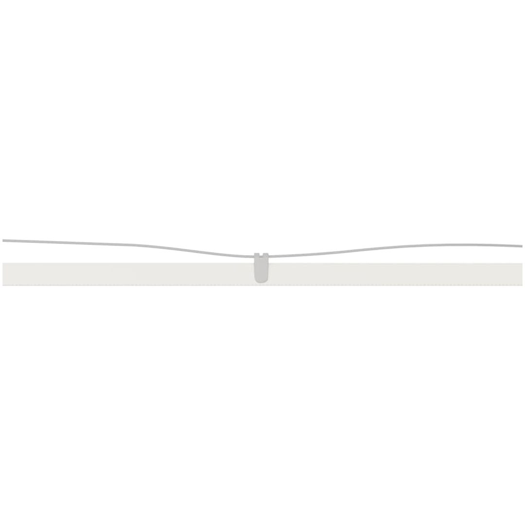 Markis vertikal vit oxfordtyg vidaXL 60 x 800 cm – bild 3
