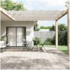 Markis vertikal vit oxfordtyg vidaXL 60 x 800 cm – miniatyr 1
