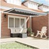 Markis Vit etall vidaXL 3 x 2,5 m – miniatyr 2