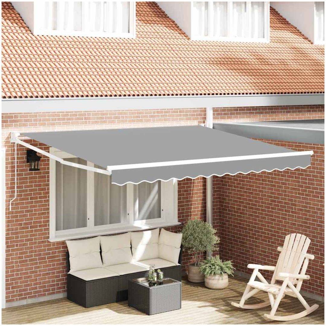 Markis Vit etall vidaXL 3 x 2,5 m