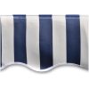 Markisduk blå & vit vidaXL 350 x 250 cm – miniatyr 4