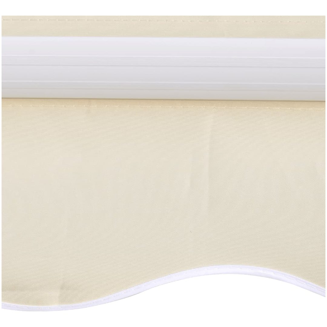 Markisduk gräddvit (utan ram) vidaXL 300 x 250 cm – bild 3
