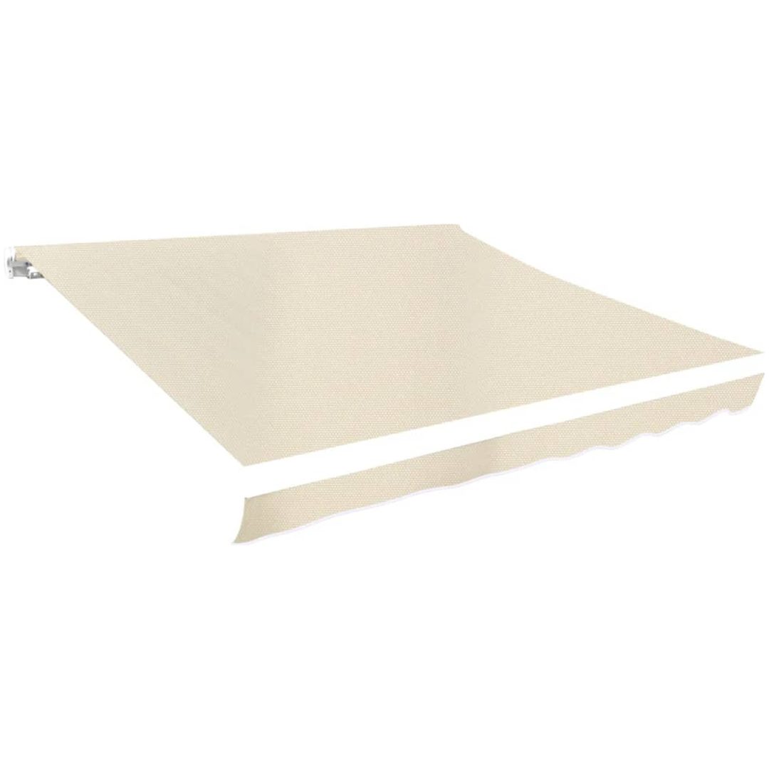 Markisduk gräddvit (utan ram) vidaXL 300 x 250 cm