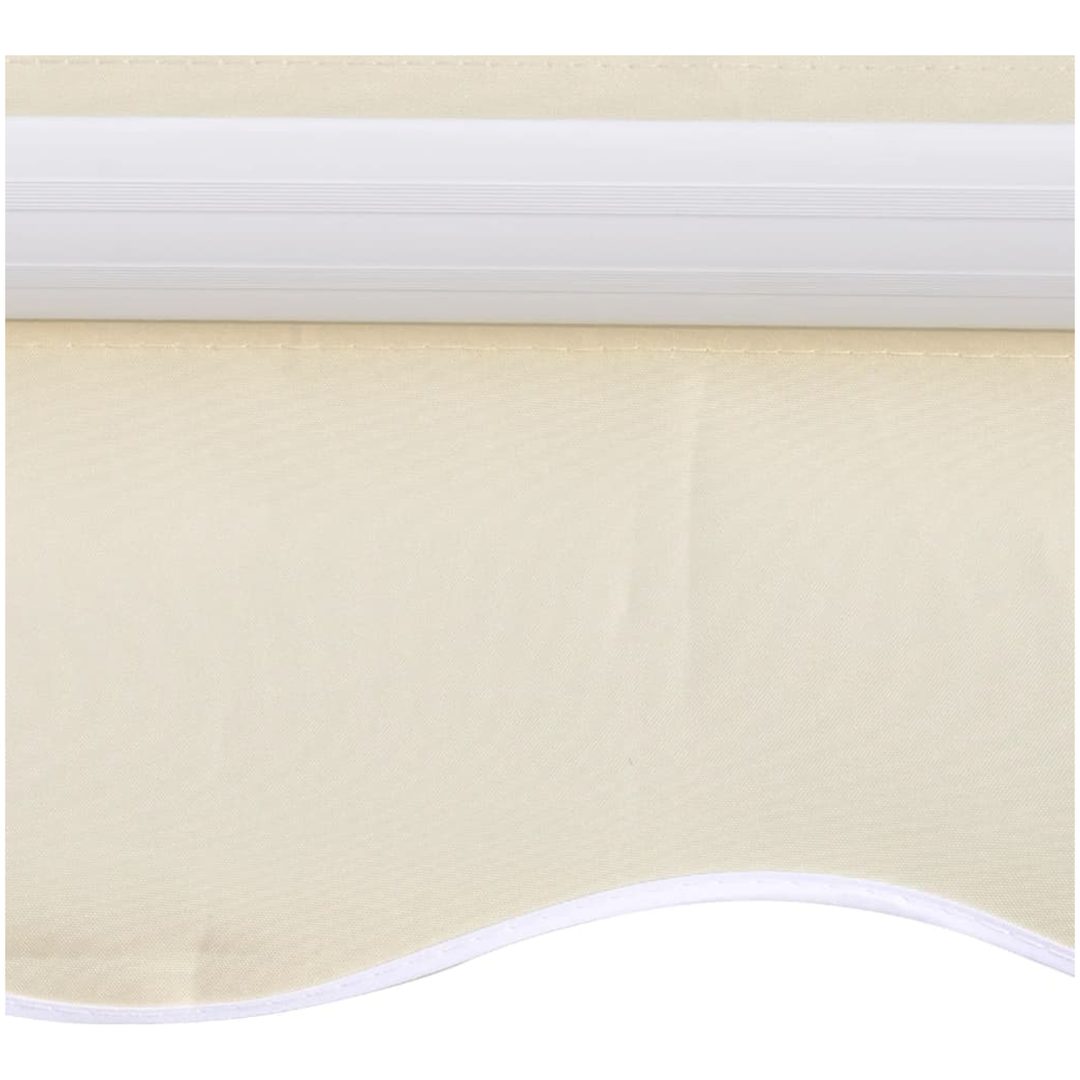 Markisduk gräddvit vidaXL 350 x 250 cm – bild 3